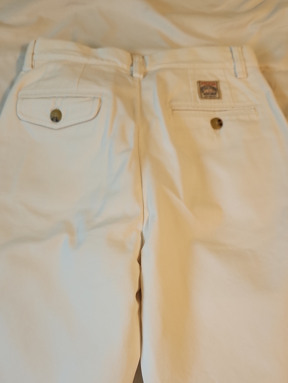 White Drawstring Pants - Picture 4 of 4